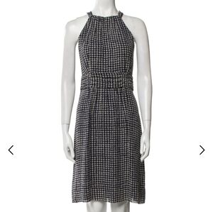 Tory Burch Navy Pattern Dress